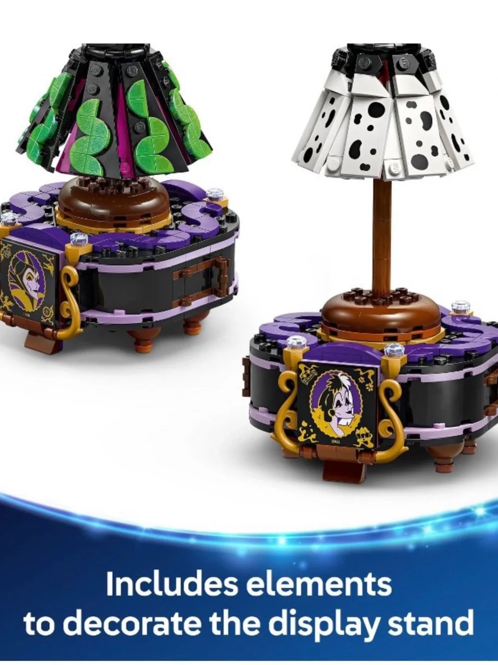 LEGO Disney VillainLEGO Disney Villains Maleficent's and Cruella's Dresses 43262